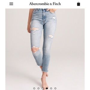 Abercrombie & Fitch Slim High Rise Jeans